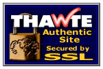 Thawte Authentic Site – Secured by SSL